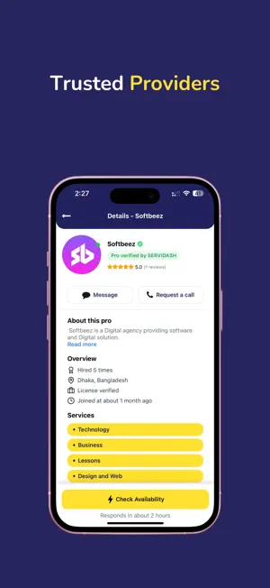Servidash screenshot 4