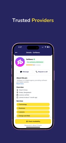 Servidash screenshot