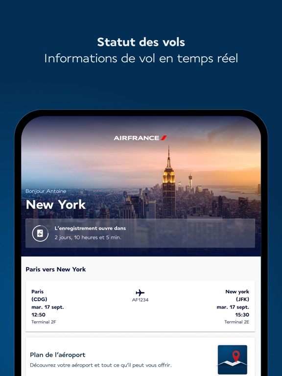 Screenshot #5 pour Air France - Réserver un vol