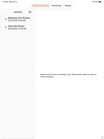 Zeplyn AI iPad screenshot