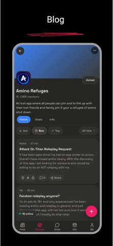 Aminoka screenshot