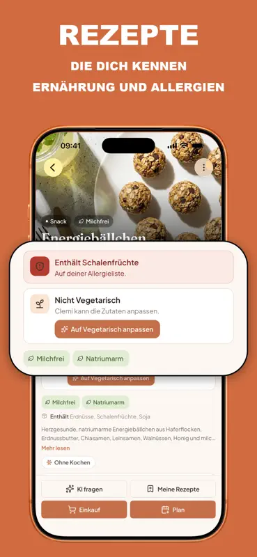 Clemi: Rezepte & Wochenplan screenshot 4 of 7