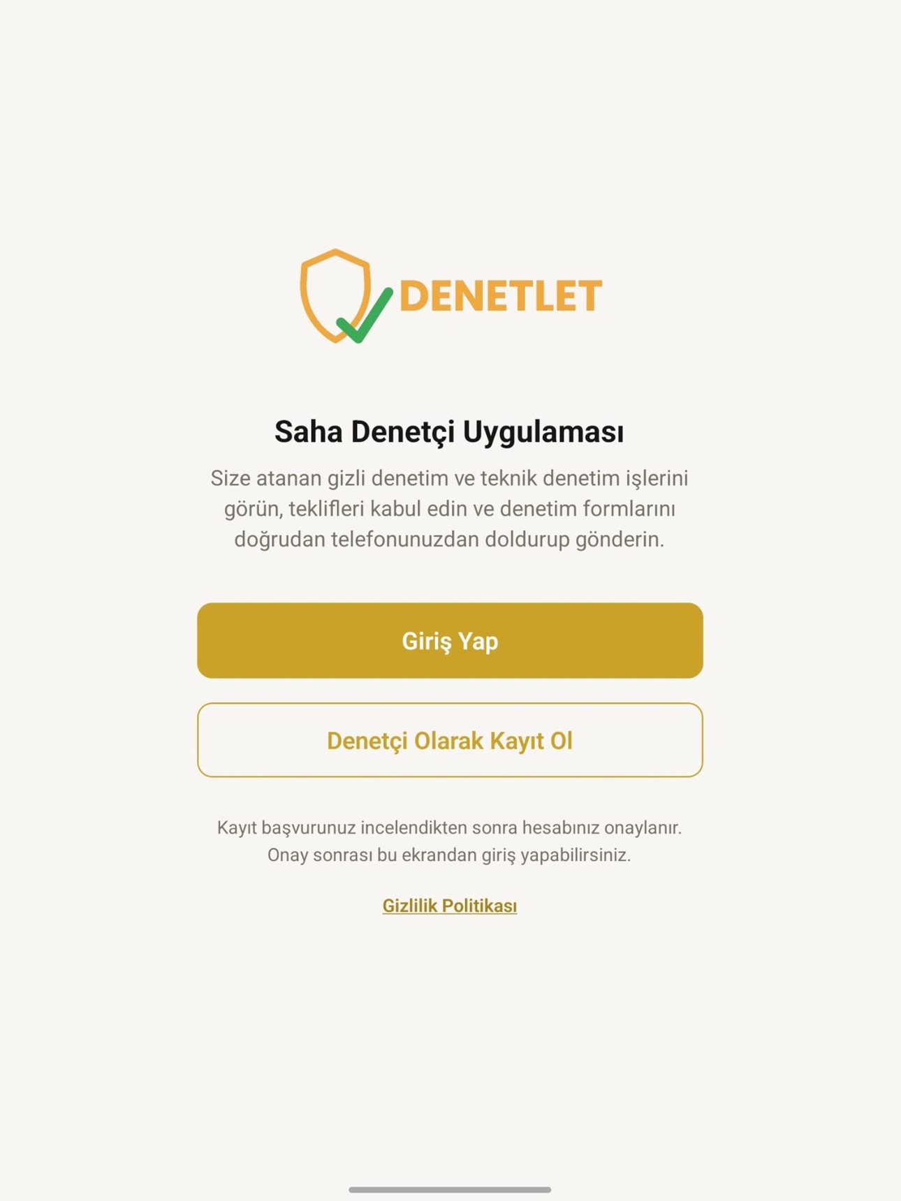 Screenshot 5 of Denetlet: Saha Denetçi