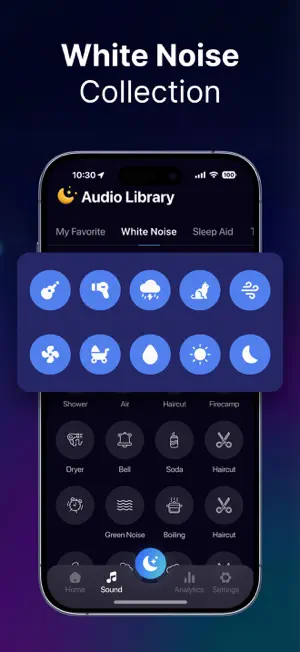 Snoozy: Sleep Sounds & Tracker screenshot 4
