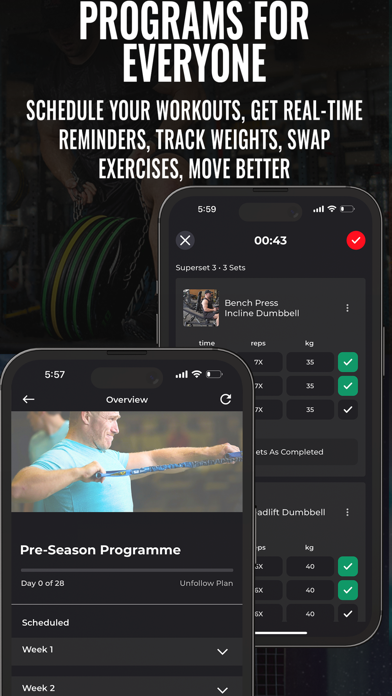 BPM Performance Zone Rugby App Screenshot