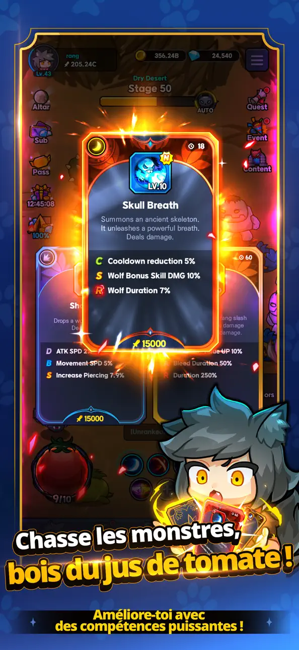Go Go Wolf! iOS Mod IPA screenshot 4 - iOS game interface
