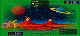 Asteroid Clicker app screenshot