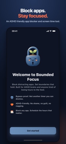 Bounded Focus: App Blocker Screenshot 2 of 7