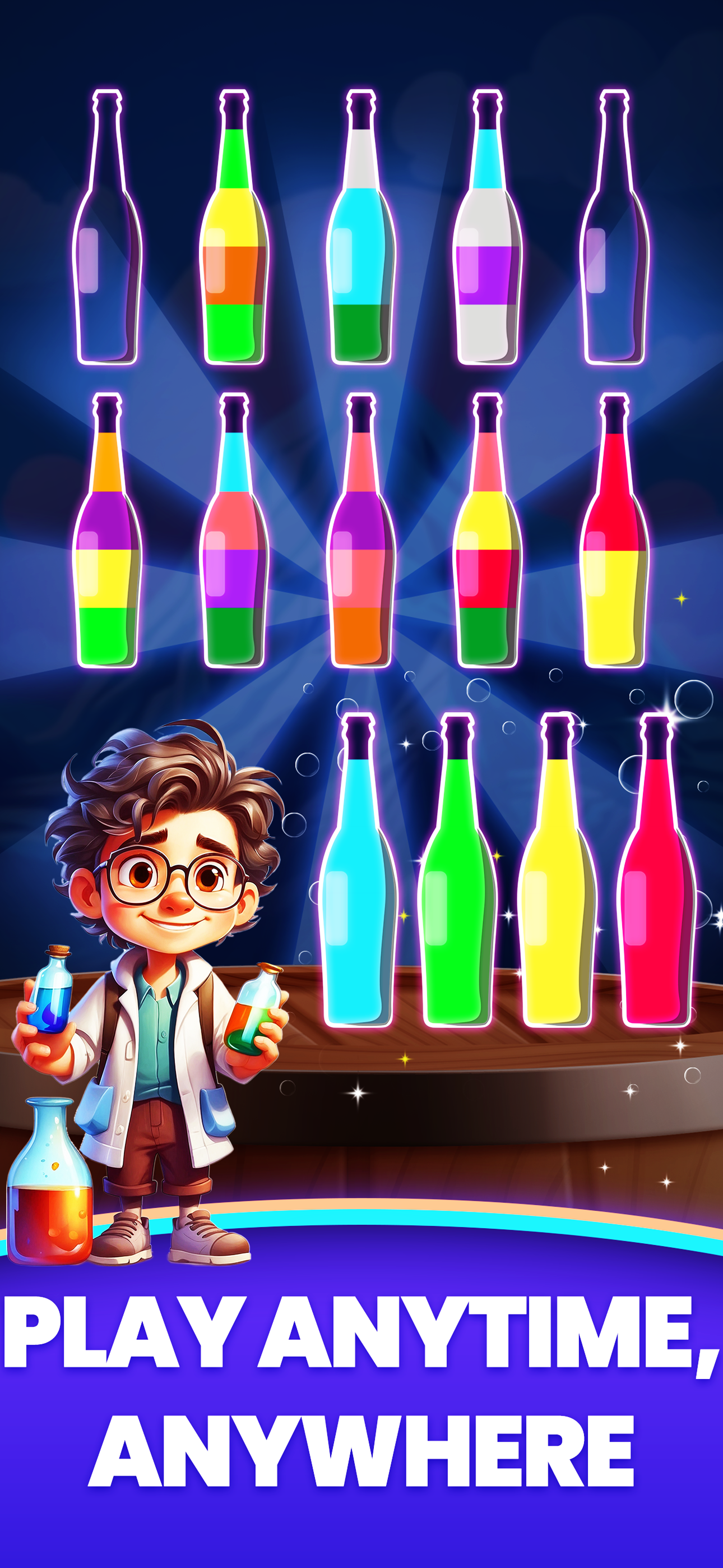 water sort - colors puzzle