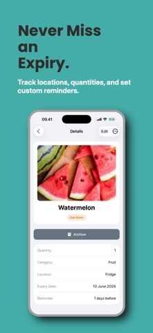 Fresh Log: Expiry Date Tracker screenshot