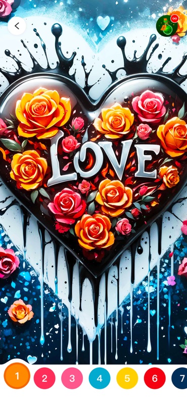 Dark Color: Paint by Number screenshot 4