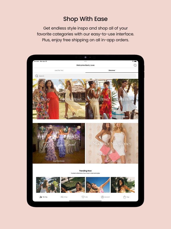 App screenshot
