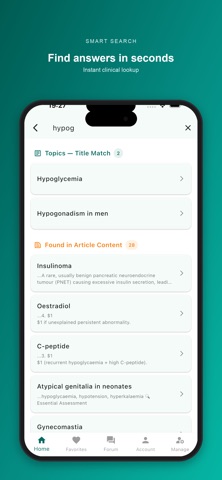 Accipe UK clinical guidance screenshot