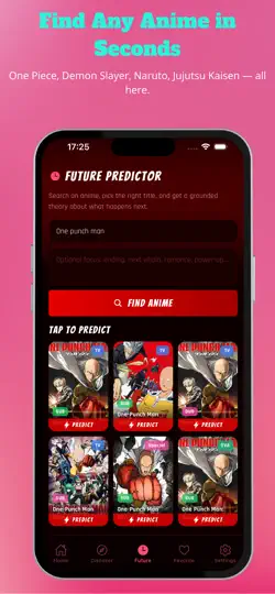 Capture d'écran de AnimePahe AI: Tracker Anime sur iPhone 4