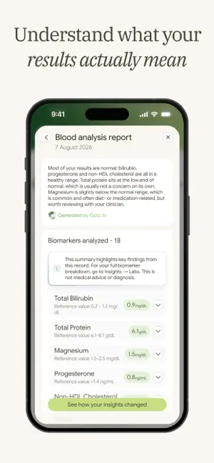 Octo Health: AI Health Tracker screenshot 4