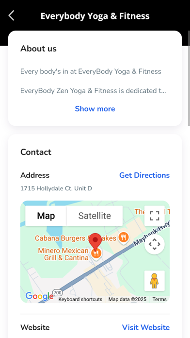 EveryBody Yoga & Fitness Screenshot