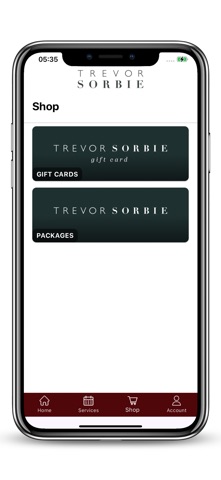 Trevor Sorbie Hair Salons screenshot