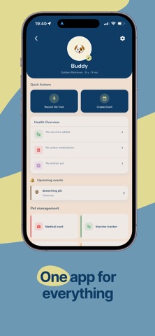 Pawddy: Pet Care Tracker iPhone screenshot