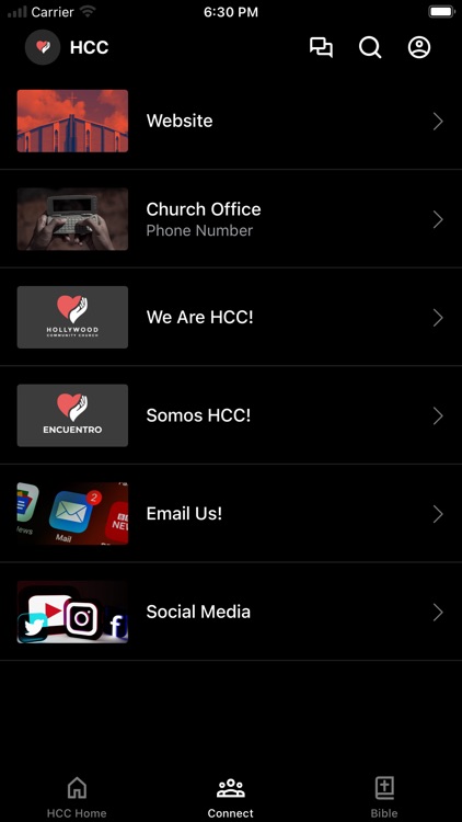 Hollywood Community Church App
