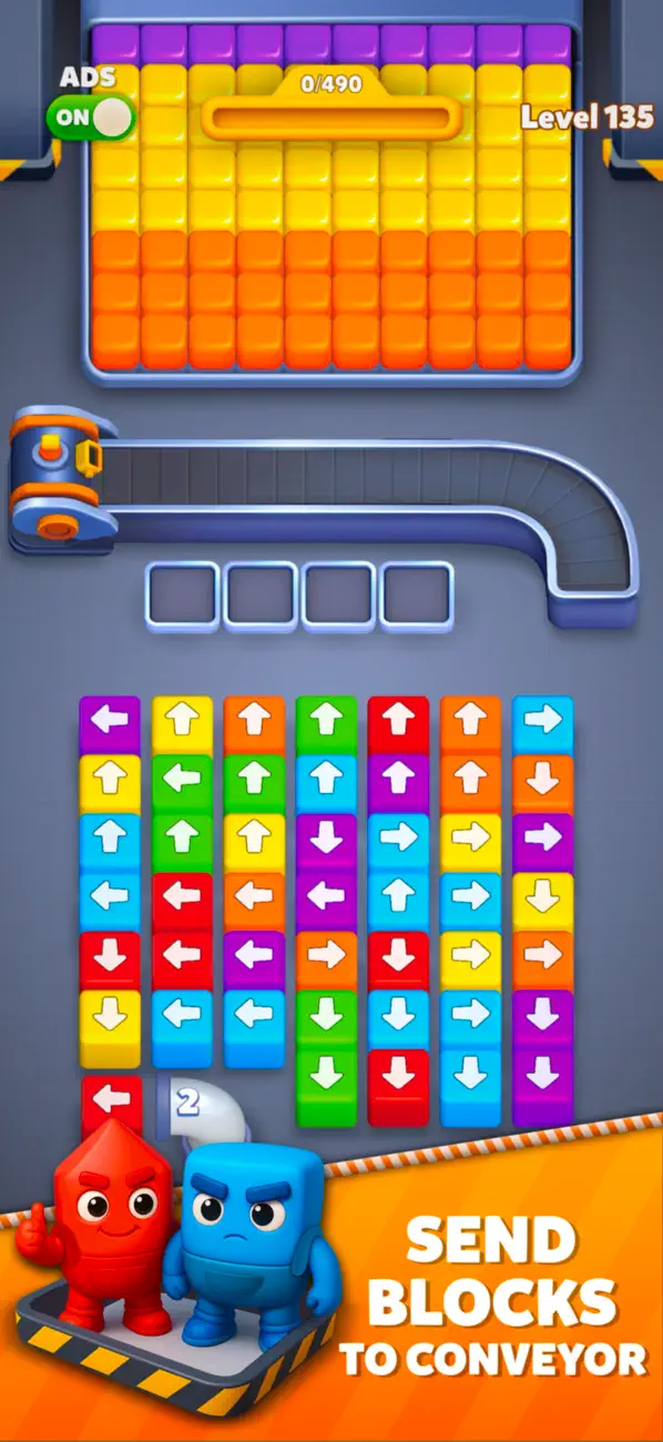 #3. Angry Blocks: Cube Blast (iOS) Av: TapNation