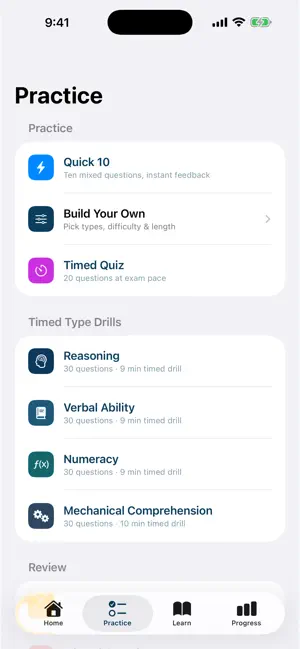 Royal Navy Recruit Test Prep screenshot 2
