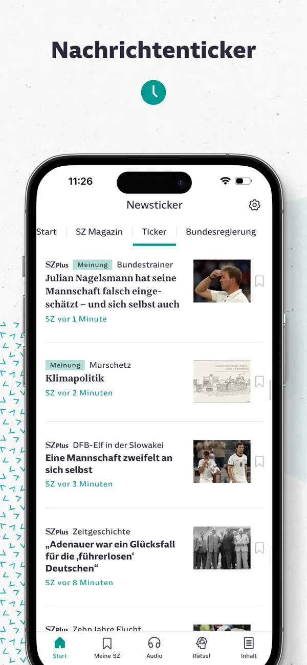 SZ Nachrichten Screenshot 3