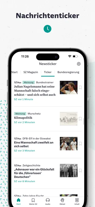 SZ Nachrichten screenshot 3 of 8