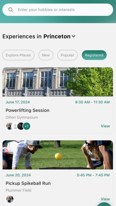flock: experiences that matter Screenshot