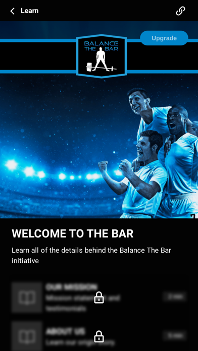 Balance The Bar Coaching App Screenshot
