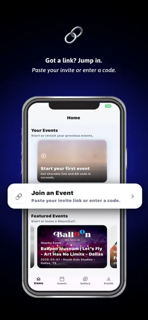ShoutOut! Moments & Events screenshot 2