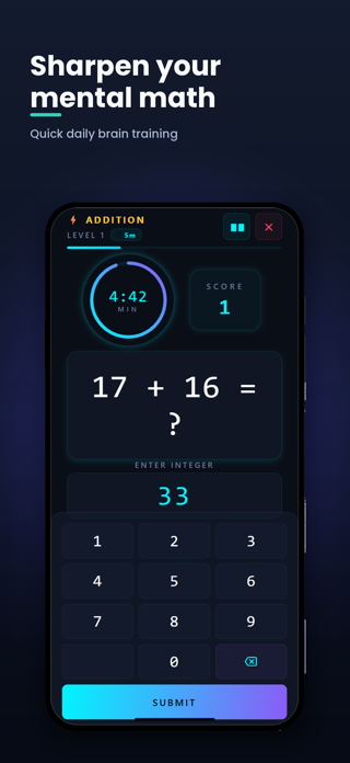 Mindmath: Brain Training Screenshot 1 of 6
