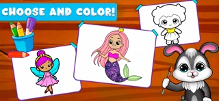 Colouring for kids - Hawkie iPhone screenshot