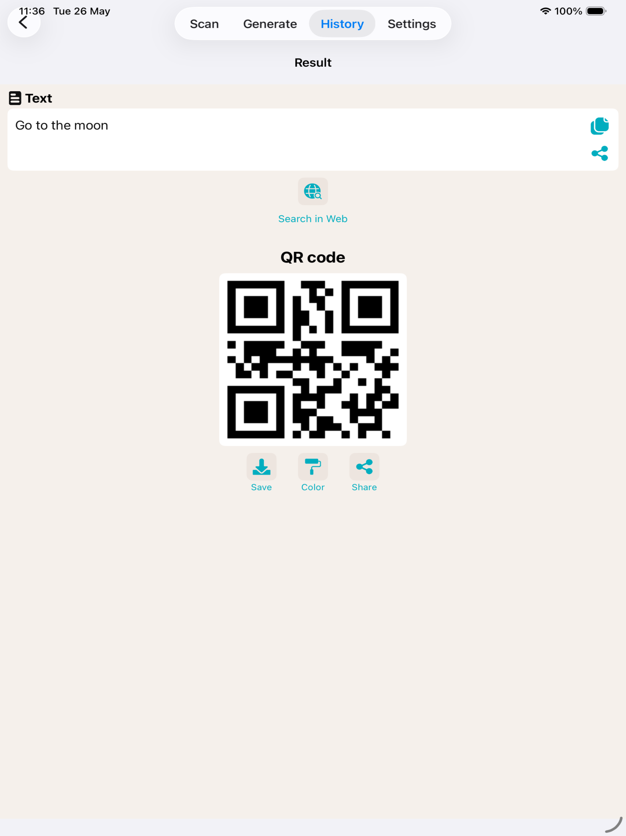 QR Code Generator Barcode Read screenshot 7