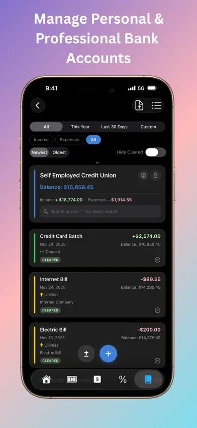 Self Employed: Income & Tax screenshot 4
