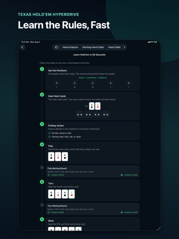 Texas Hold’em Hyperdrive iPad screenshot