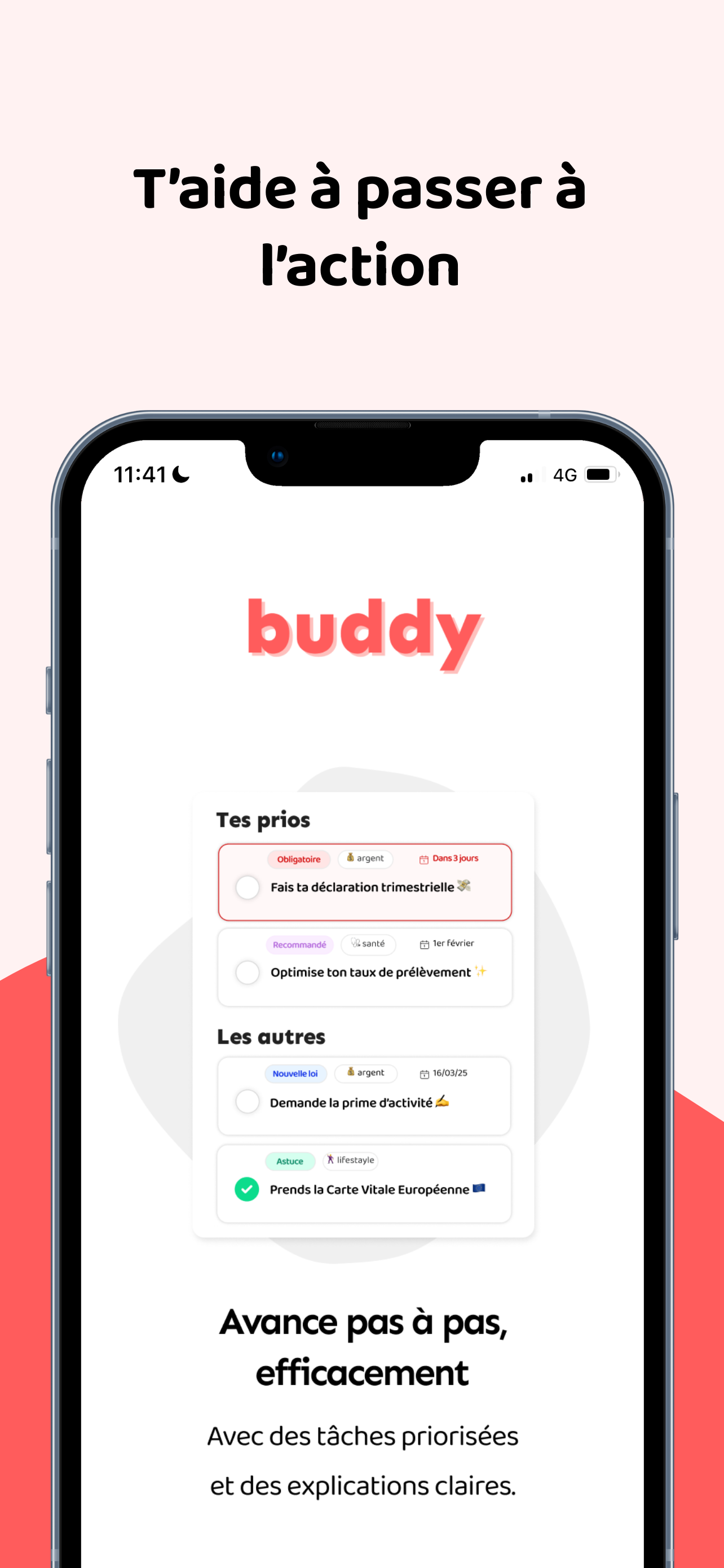 Buddy | Administratif