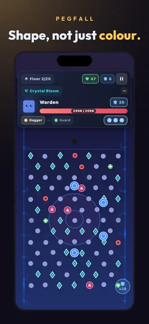 Pegfall: Bounce Roguelite screenshot 4