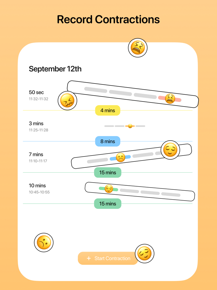 PaDa - Baby Kicks,Contractions