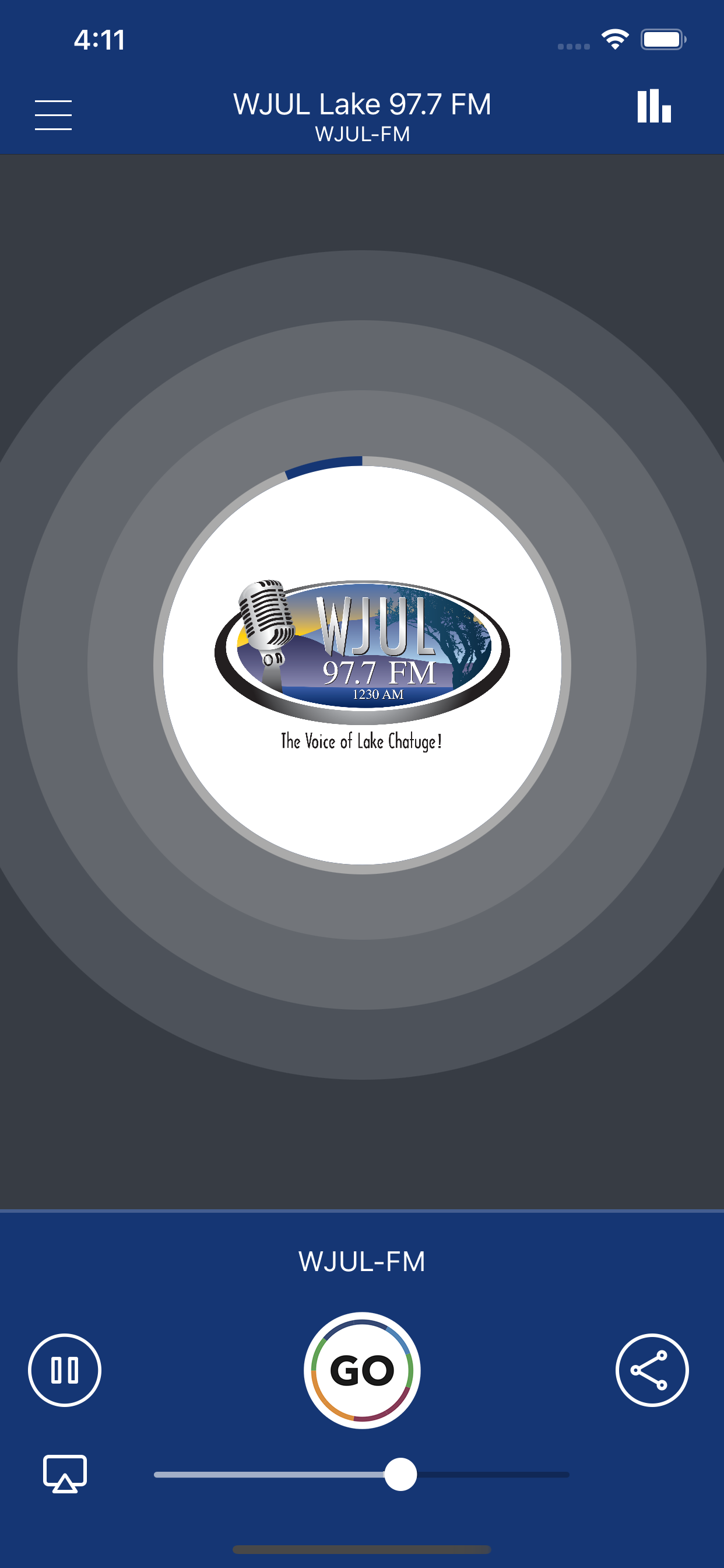WJUL Lake 97.7 FM