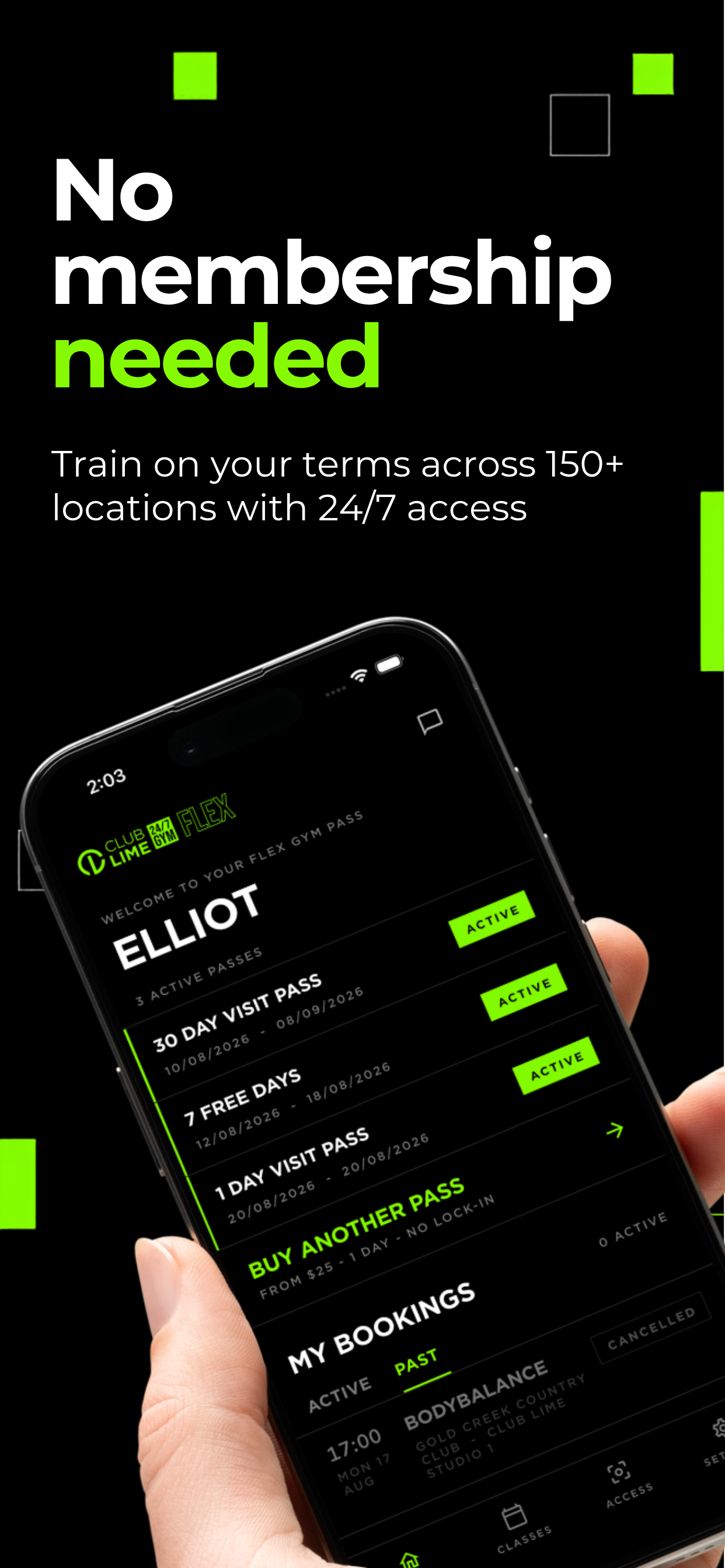 Club Lime Flex Gym Pass screenshot 2