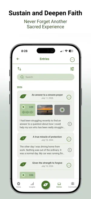 My Witness Tree: Faith Journal screenshot 2