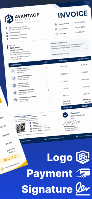 Ditly: Easy Invoice Maker Screenshot 2 of 10