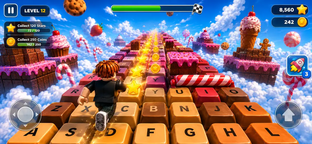 Screenshot #2 pour Speed Keyboard Escape Game