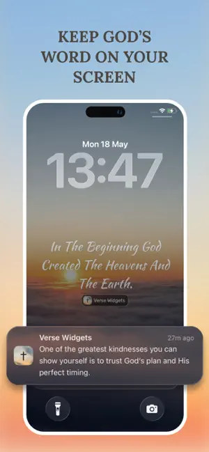 Verse Widget: Bible & Prayer screenshot 1