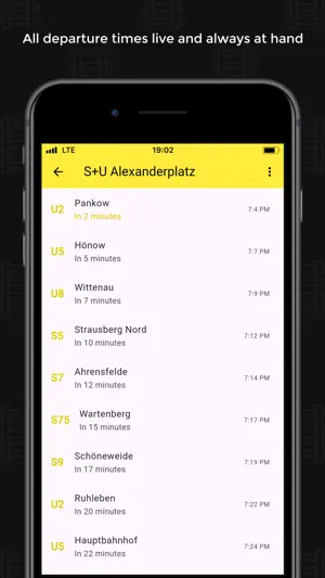 BVG Live Timetable screenshot 1