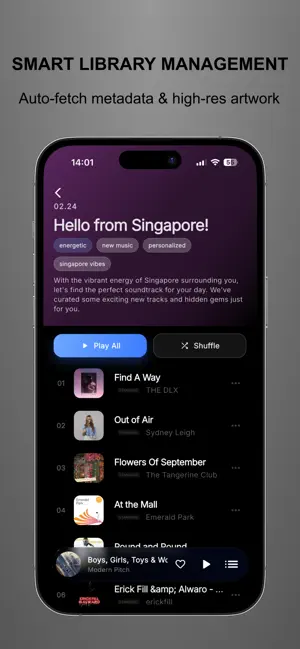 EchoSpace - AI Music Player screenshot 2