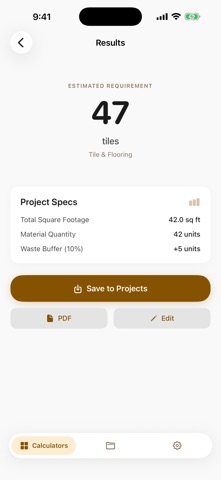Material Calculator Pro Screenshot 4 of 7