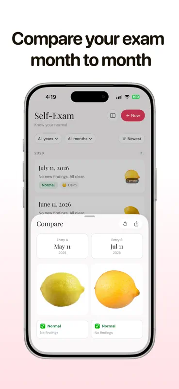 Bloom: Monitor Breast Health screenshot 3 of 5
