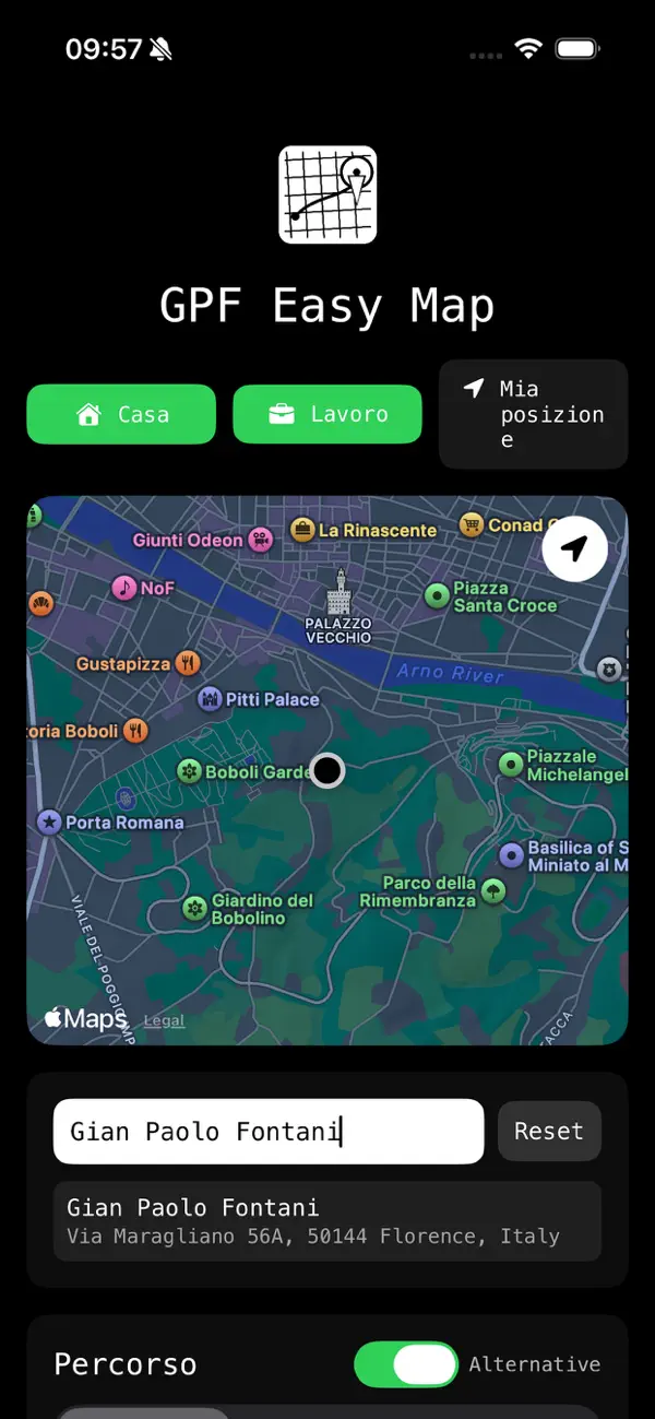 Screenshot #1 pour GPF Easy Map
