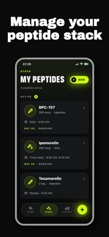 Peptide Tracker - Peptik Screenshot 2 of 6